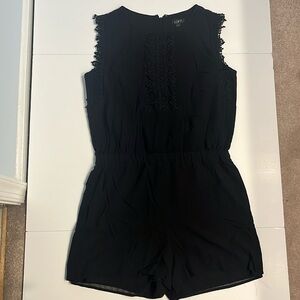 Loft- Black Romper